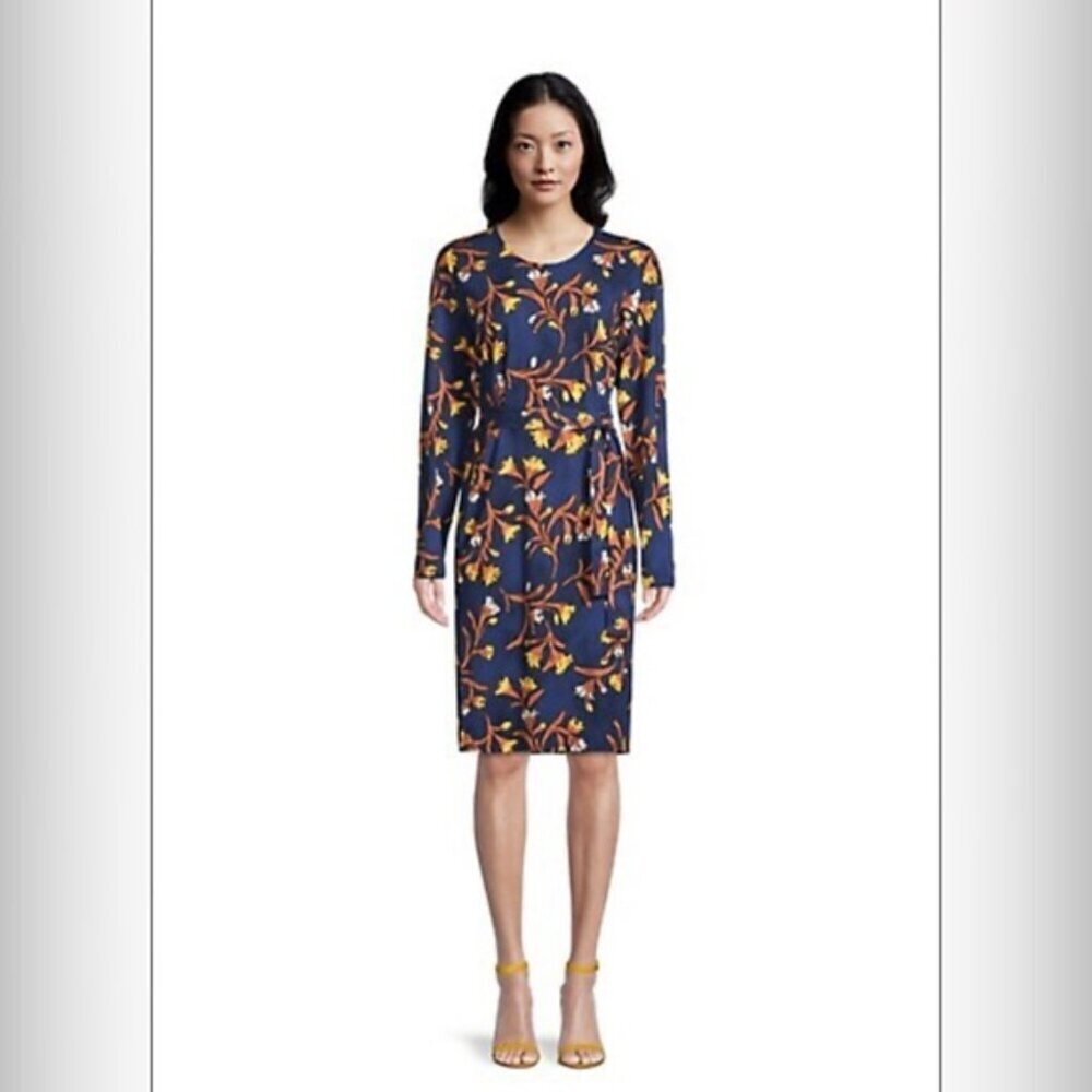 NWT WEEKEND MAXMARA M ARTEN FLORAL JERSEY DRESS
